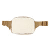 Sherpa and Suede C.C Belt Bag BGS4506