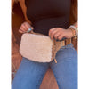 Sherpa and Suede C.C Belt Bag BGS4506