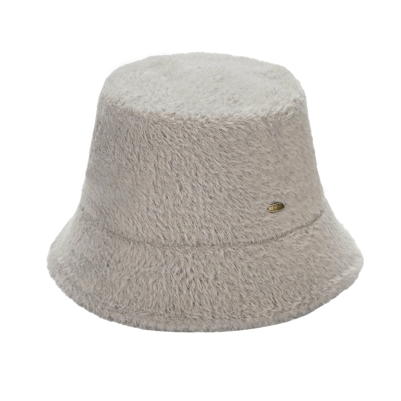 Short Hair Faux Fur C.C Bucket Hat BKC0128