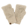 Faux Fur Fingerless C.C Glove FGE0105