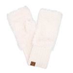 Faux Fur Fingerless C.C Glove FGE0105