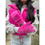 Plush Terry Chenille C.C Gloves GLC0038