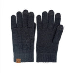 Woven Checkered Texture C.C Gloves GLC0094