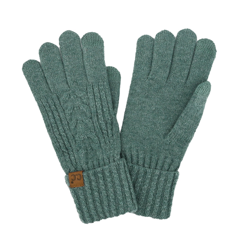 Cable Knit C.C Glove GLE0122