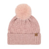 Woven Checkered Texture Pom C.C Beanie HTC0094