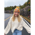 Handmade Crochet Pom C.C Beanie HTE0115