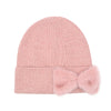 Faux Fur Ribbon C.C Beanie HTE0155