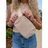 Glitter Mesh C.C Belt Bag BGS0062