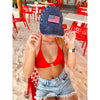 Distressed American Flag Star CC Ball Cap BA920