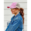 Monochrome USA Embroidered High Pony CC Ball Cap BT926