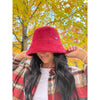 Short Hair Faux Fur C.C Bucket Hat BKC0128