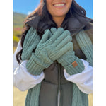 Cable Knit C.C Glove GLE0122