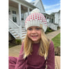 KIDS Heart Knit Pom Beanie KIDS2088