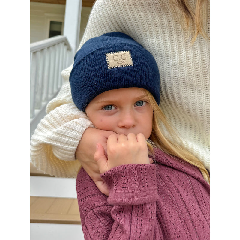 KIDS Classic Oversized Logo CC Beanie KIDSHTM1