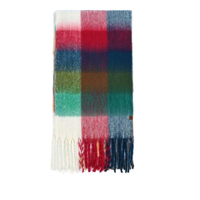 Multi Color Checkered C.C Scarf SFC0125