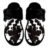 Cow Print Faux Fur C.C Slippers SPE0001