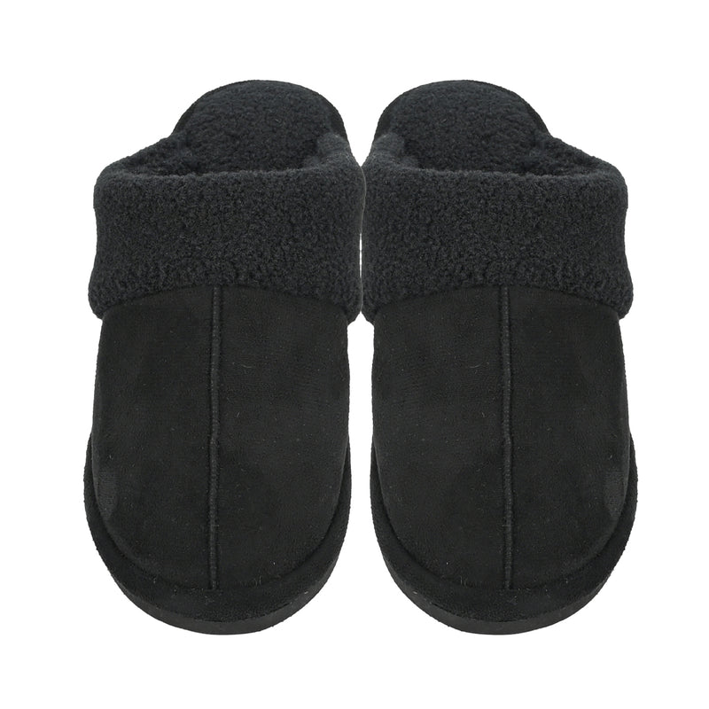 Faux Suede Sherpa C.C Slippers SPE0005