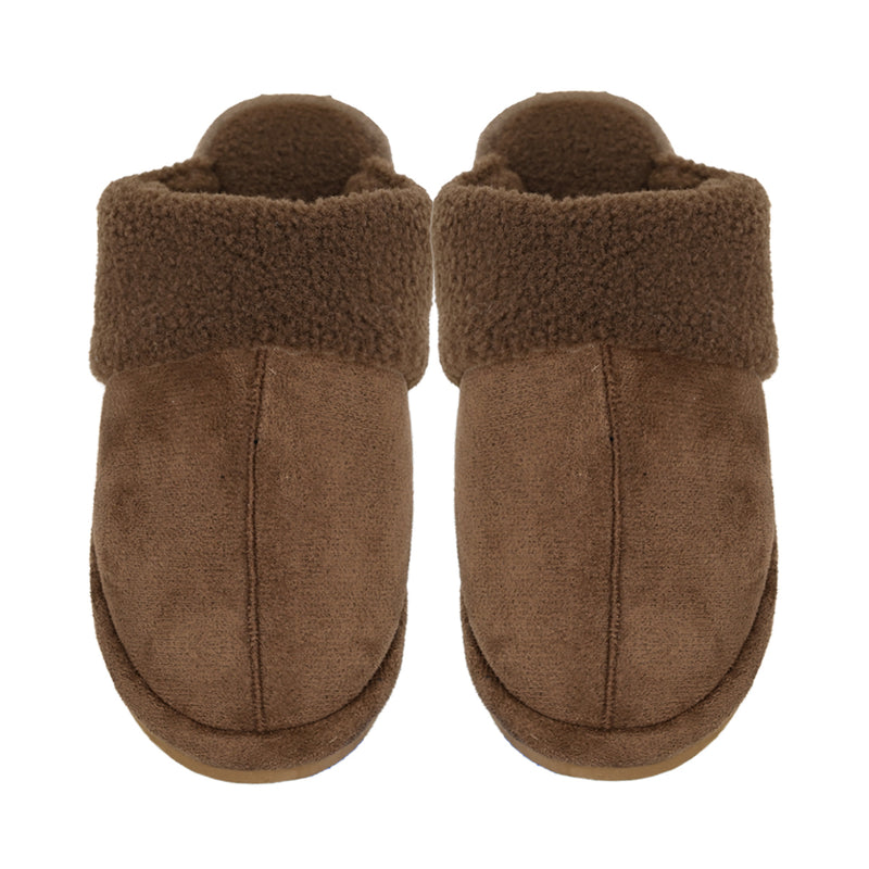 Faux Suede Sherpa C.C Slippers SPE0005