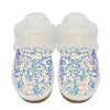 Sequin Faux Fur C.C Slippers SPE0012