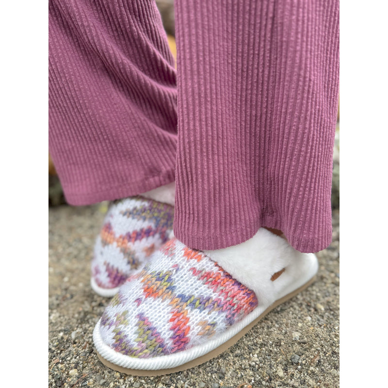 Ombre Knitted C.C Slippers SPE2093