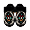 Aztec Patterned Faux Fur C.C Slippers SPE3001