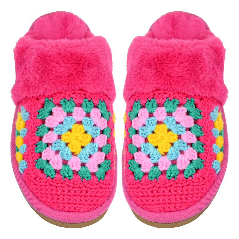 Handmade Crochet C.C Slippers SPE7393