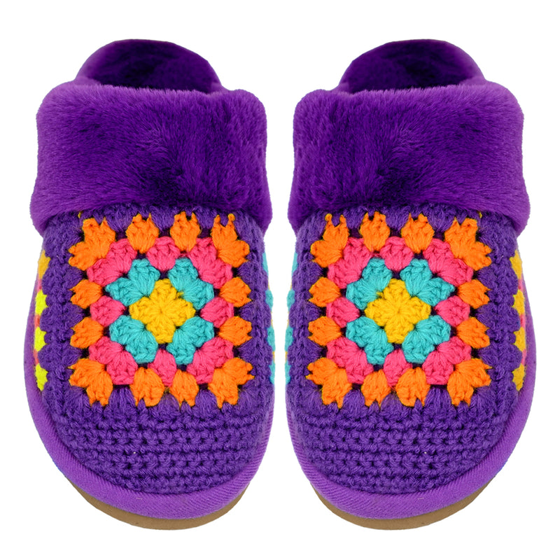 Handmade Crochet C.C Slippers SPE7393