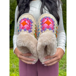 Handmade Crochet C.C Slippers SPE7393