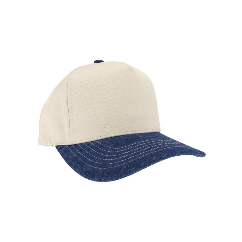 Two Tone Canvas C.C Trucker Hat TCM0002