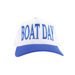 BOAT DAY C.C Embroidered Trucker Hat TCM0005