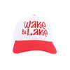 Wake and Lake C.C Embroidered Trucker Hat TCM0005