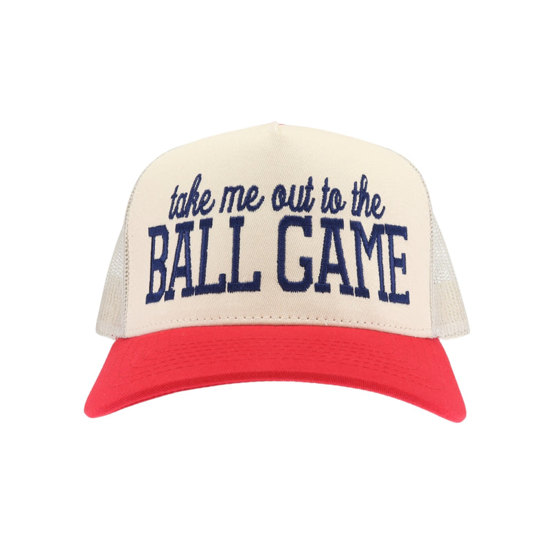 Ball Game C.C Embroidered Trucker Hat TCM0006