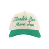 Blondes Have More Fun C.C Embroidered Trucker Hat TCM0002