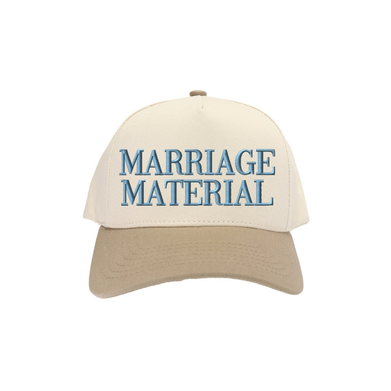 Marriage Material C.C Embroidered Trucker Hat TCM0002