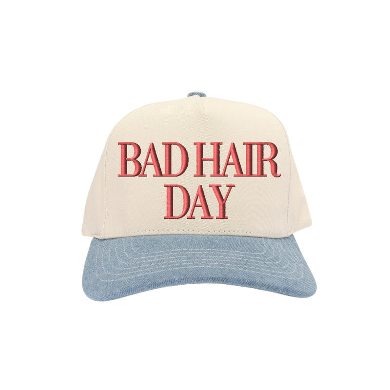 Bad Hair Day C.C Embroidered Trucker Hat TCM0002