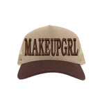 MAKEUPGRL C.C Embroidered Trucker Hat TCM0006