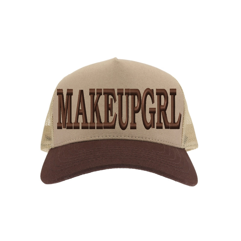 MAKEUPGRL C.C Embroidered Trucker Hat TCM0006