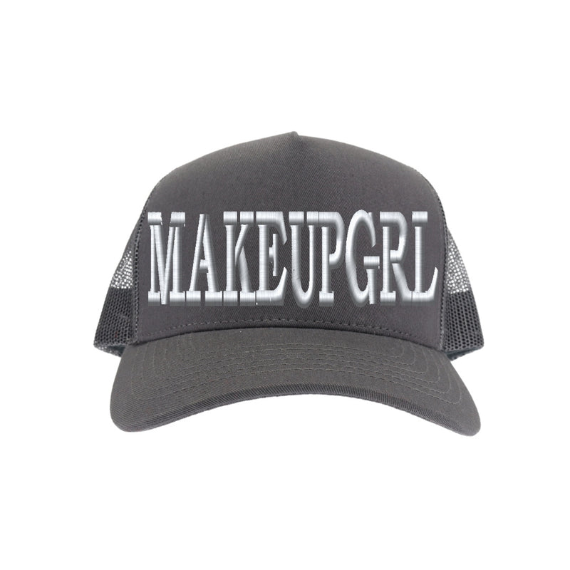 MAKEUPGRL C.C Embroidered Trucker Hat TCM0006
