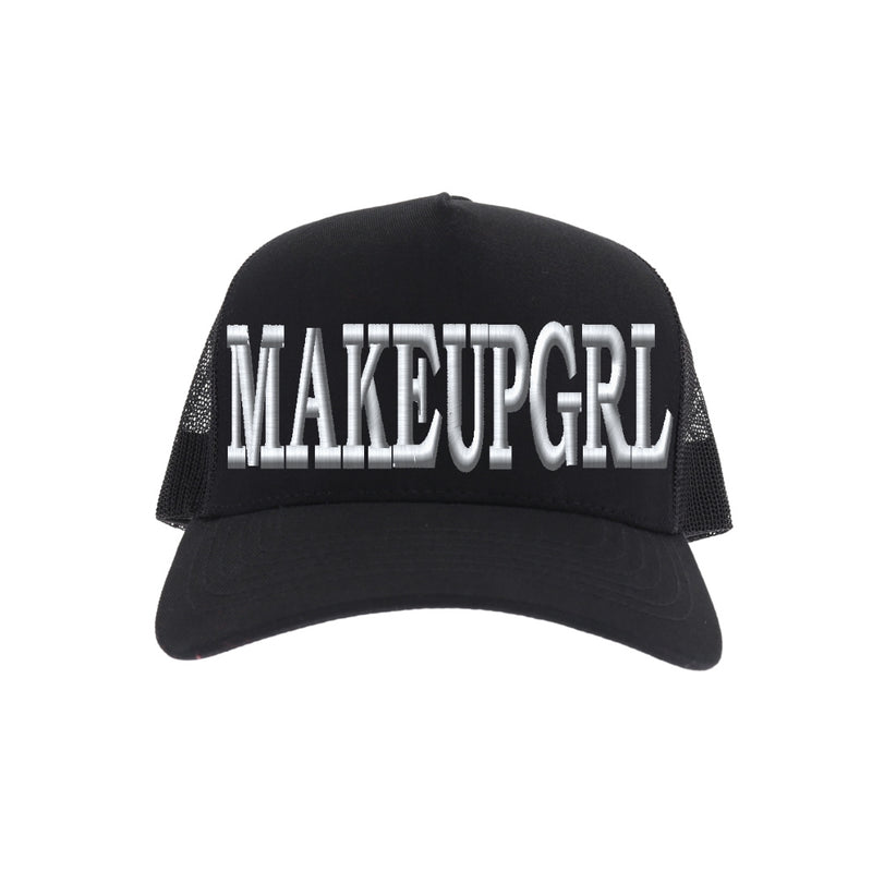 MAKEUPGRL C.C Embroidered Trucker Hat TCM0006