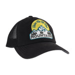 Embroidered Take Me To The Mountains Patch C.C High Pony Criss Cross Ball Cap MBT7003