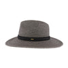 Two-Tone Heathered C.C Panama Hat STH05