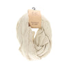Solid Cable Knit CC Infinity Scarf SF800