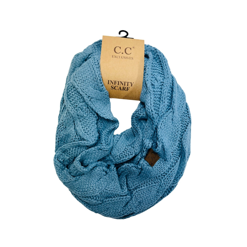Royal Blue Infinity Scarf Circle Scarf Blue Scarf Jersey 