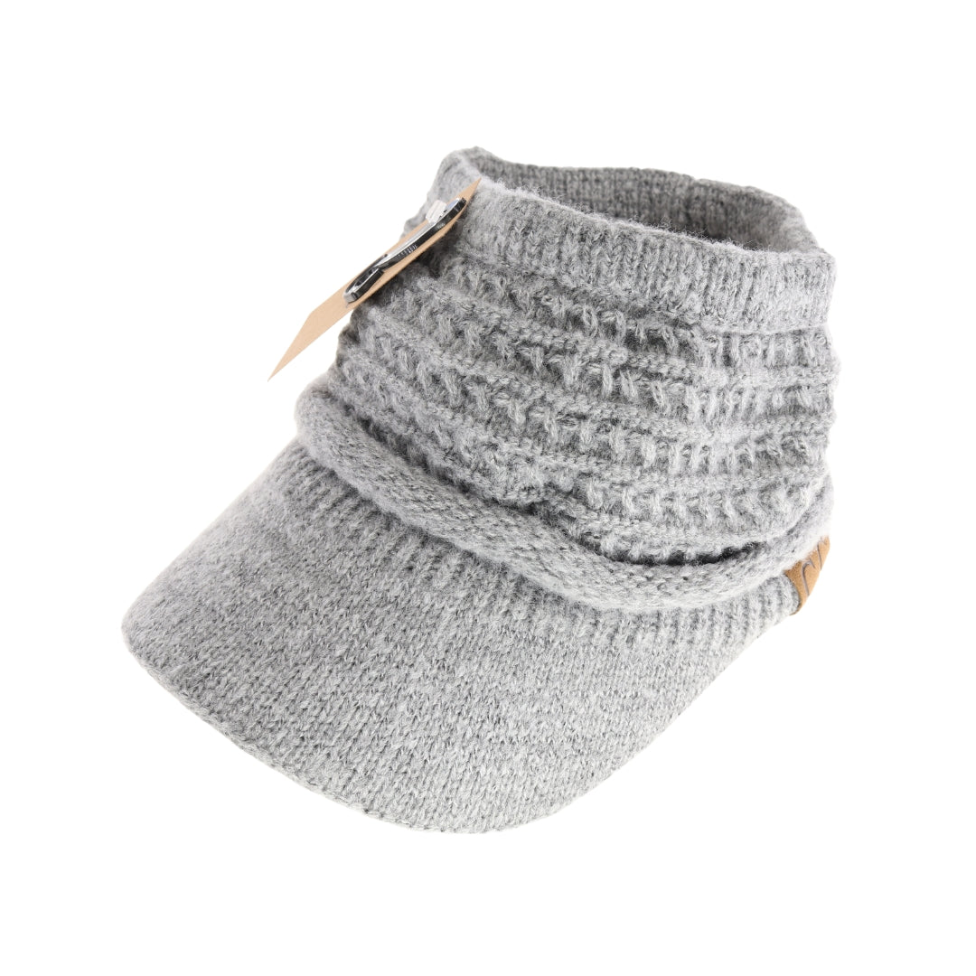帽子 PERVERZE Knit Cap and Scarf / Gray PERVERZE Knit Cap and Scarf / Gray レディース