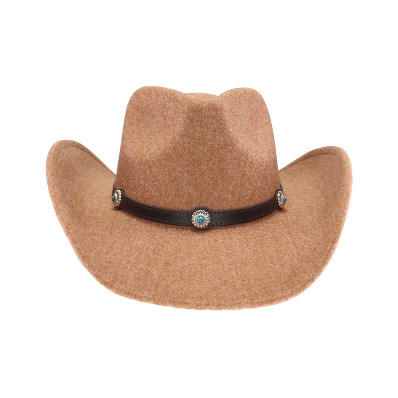 Denison Vegan Fabric Cowboy Hat VCE0061