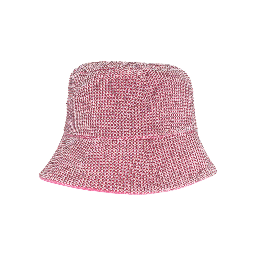 Allover Rhinestone C.C Bucket Hat BKB8051 – ccbeanie.com