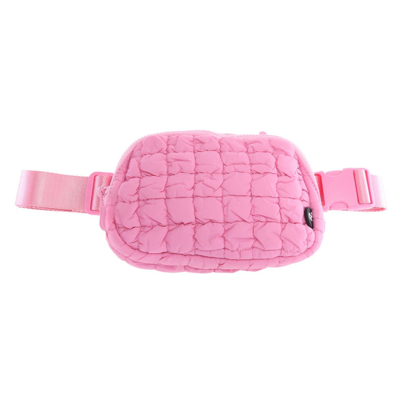 Quilted Puffer C.C Belt Bag BGS0064 –