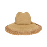Fringe Trim C.C Panama Sun Hat STH0030