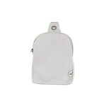 Double Pocket Solid Sling Bag C.C Belt Bag BGS4389