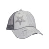 Hand Spray Glitter Star Criss Cross High Pony C.C Ball Cap BTB8058